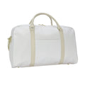 21 inch Travel Weekender Duffel, Cream Polyester