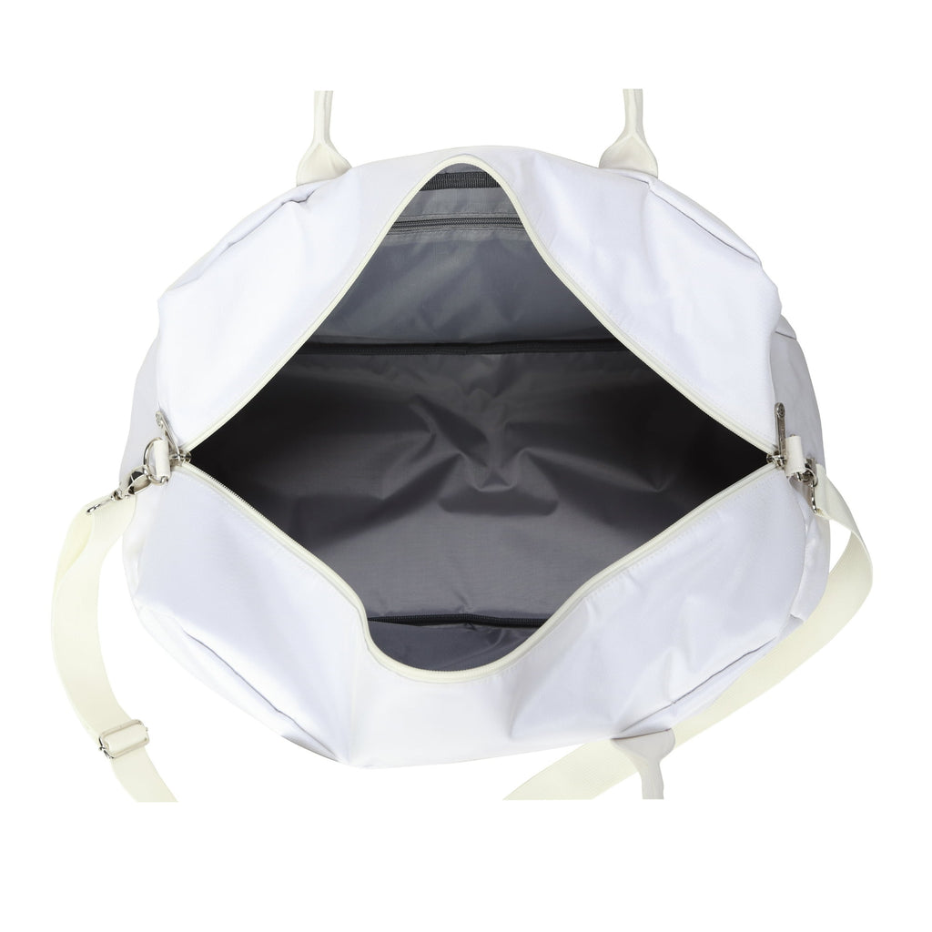 21 inch Travel Weekender Duffel, Cream Polyester