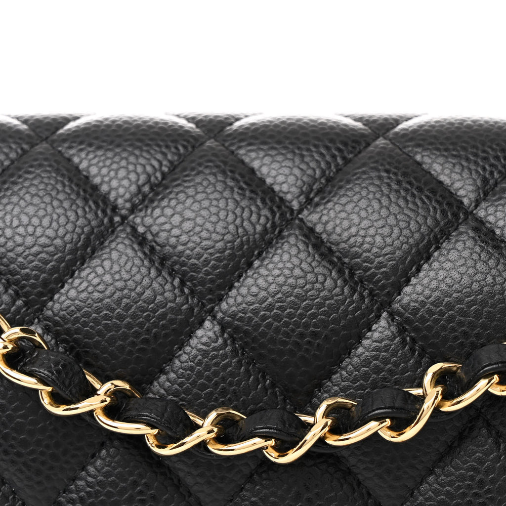Chanel Classic 11.12 Handbag A01112 Medium Black