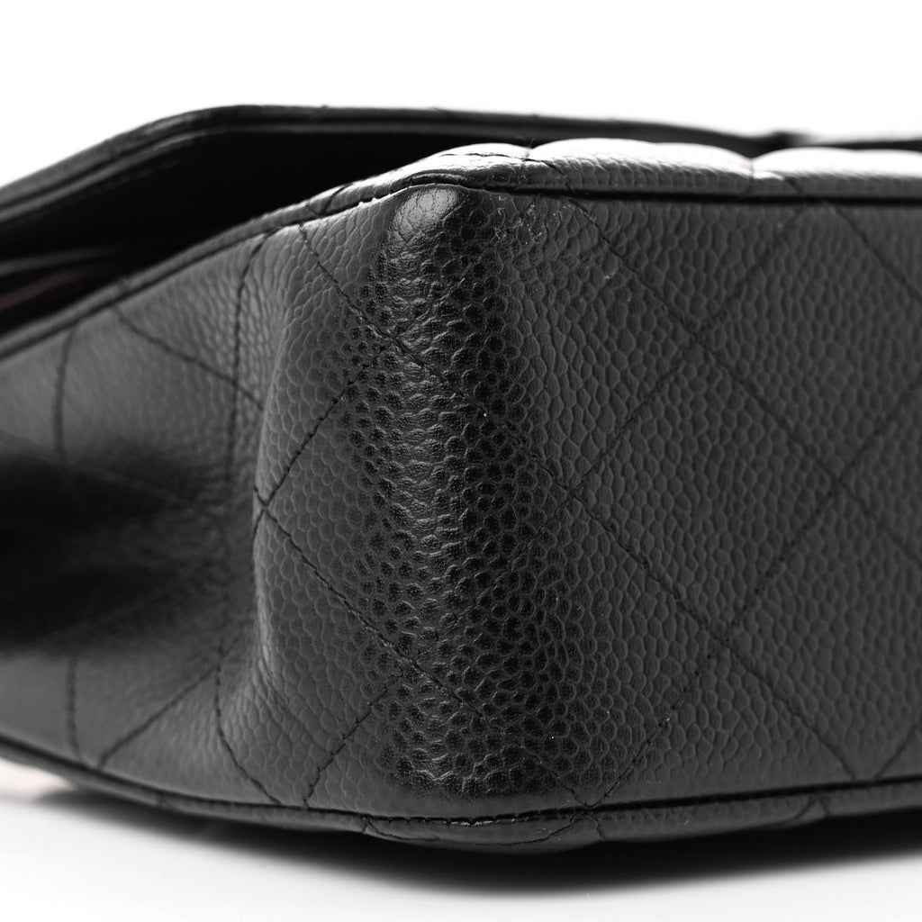 Chanel Classic 11.12 Handbag A01112 Medium Black